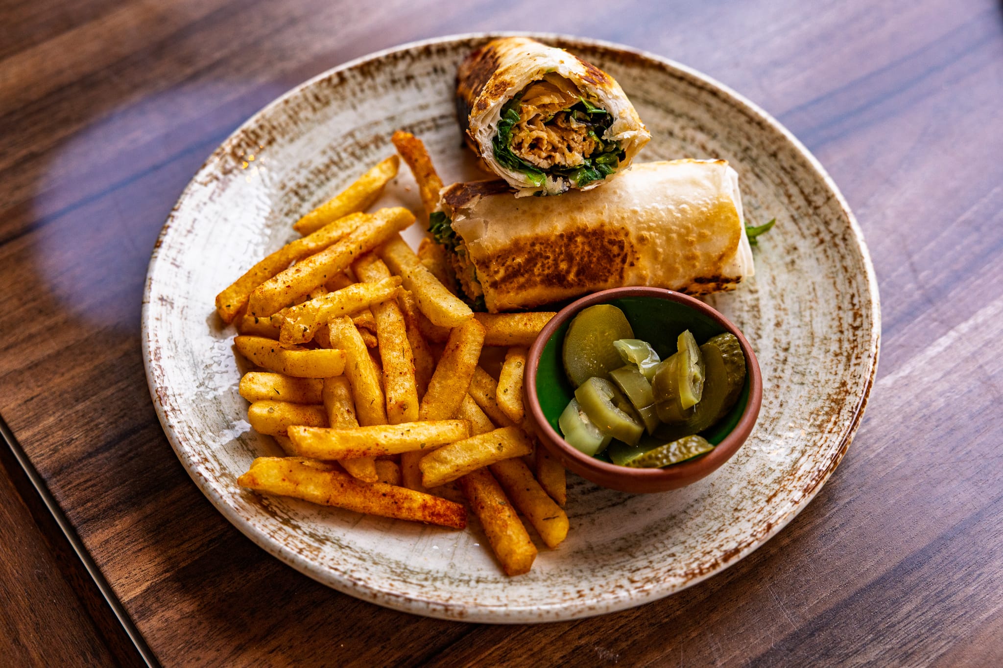 Dürüm tavuk döner