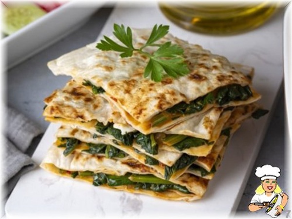 Ispanaklı Gözleme